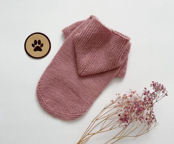 Wool sweater for puppy & Warm dog clothes Dog Hoodie Sweater - Image 2